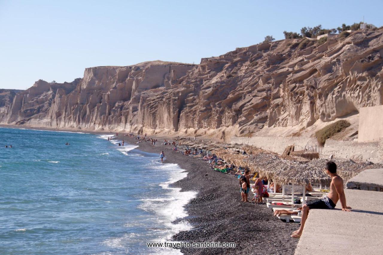 Pleasure Seaside Rooms Perissa  Bagian luar foto