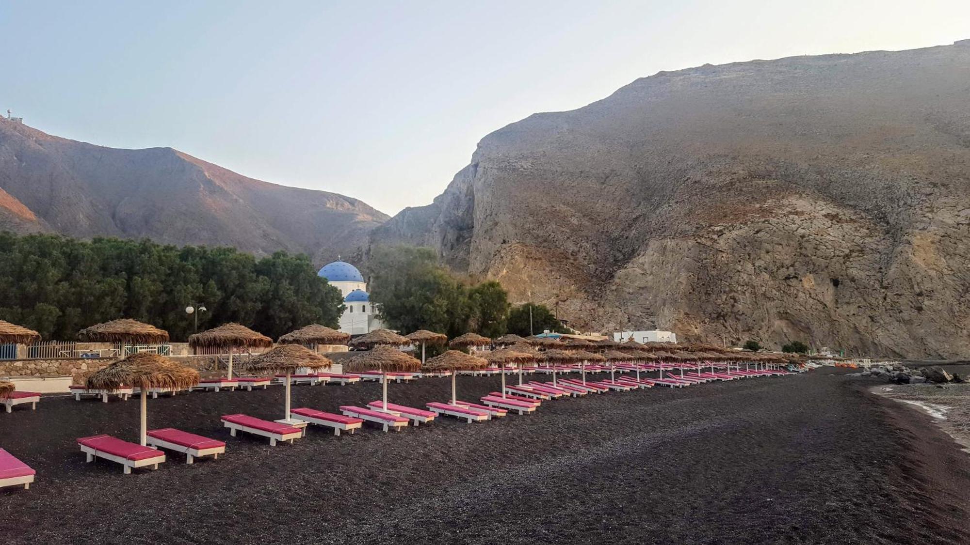 Pleasure Seaside Rooms Perissa  Bagian luar foto