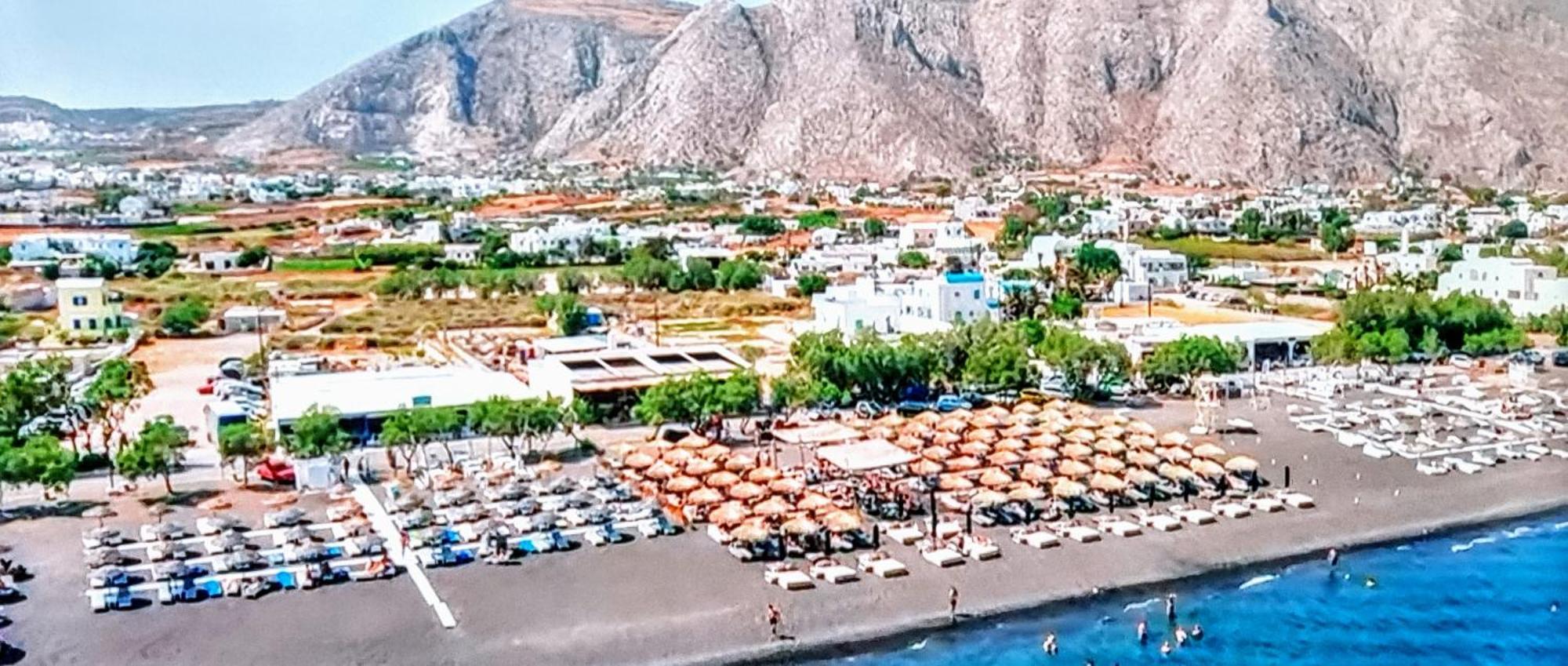 Pleasure Seaside Rooms Perissa  Bagian luar foto